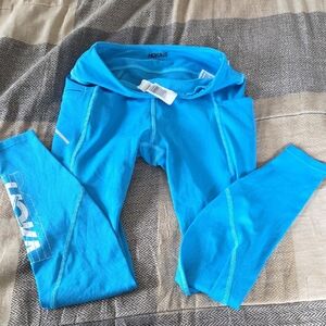 Hoka Women's Performance Tights Leggings Bright Blue